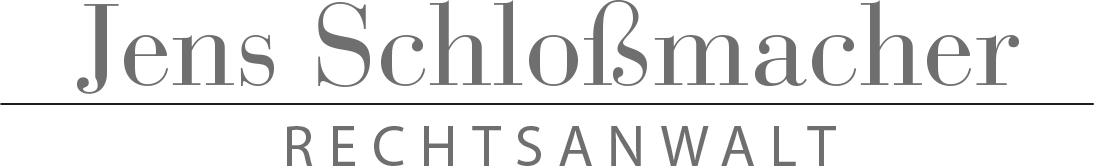 Rechtsanwalt Schlossmacher Logo